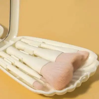 Kit Pinceaux Maquillage - MiniMakeupBrushSet™ - Blanc - Planète Beauté