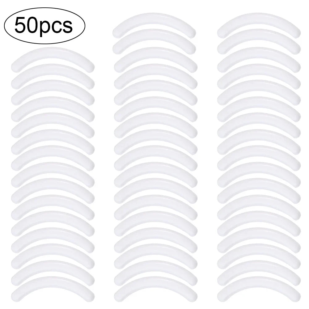 50 unites recharge recourbe cil beta blancs