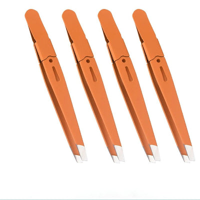 Pince à épiler kappa professionnelle couleur orange