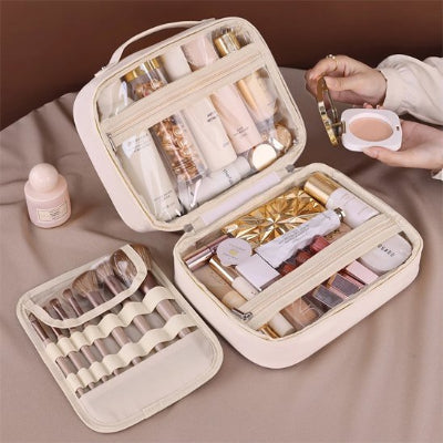 différents rangements de Trousse maquillage zêta professionnel