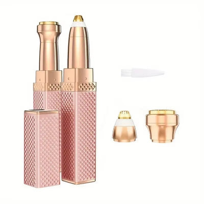 épilateur pour le visage indolore rose