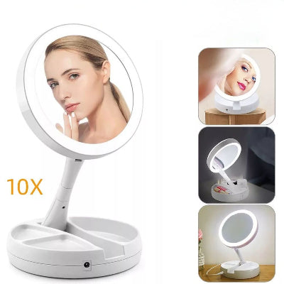 grossissement miroir grossissant et lumineux gamma professionnel 