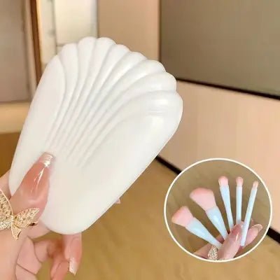 Kit Pinceaux Maquillage - MiniMakeupBrushSet™ - Blanc - Planète Beauté