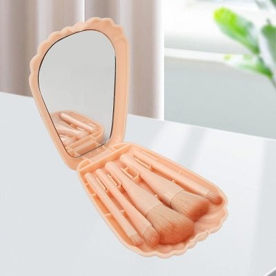 Kit Pinceaux Maquillage - MiniMakeupBrushSet™ - Rose - Planète Beauté