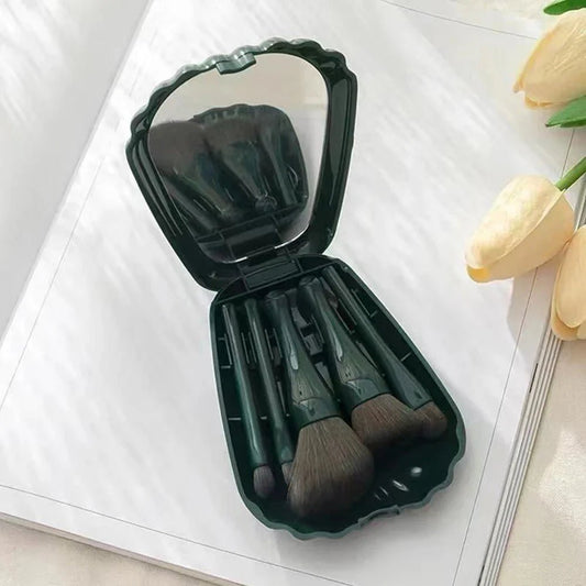 Kit Pinceaux Maquillage - MiniMakeupBrushSet™ - Vert - Planète Beauté