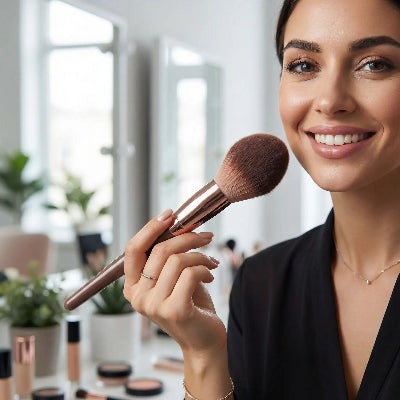 lot de pinceau a maquillage alpha ergonomique