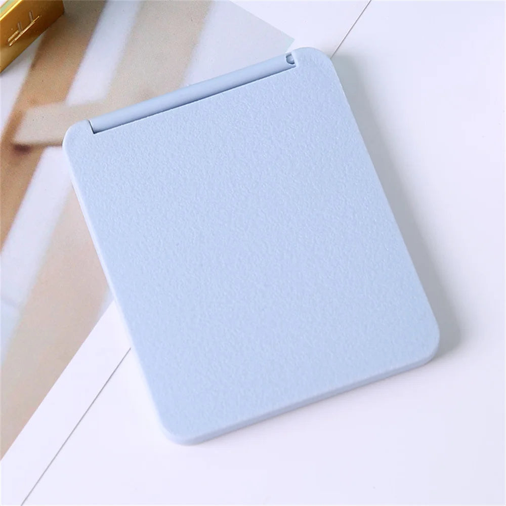 miroir de poche alpha professionnel compact bleu