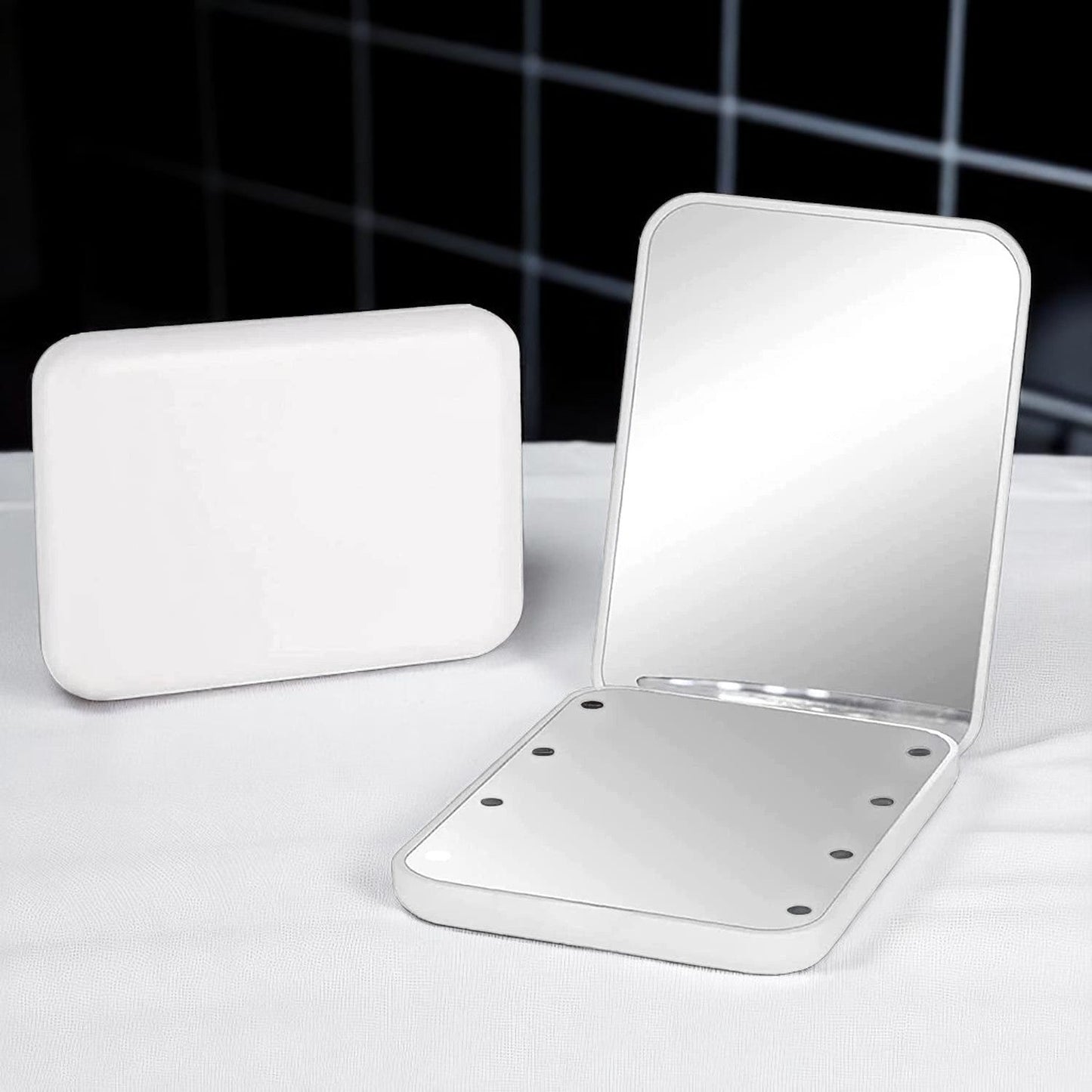 Miroir de Poche - GlowMiniMirror™ - Blanc - Planète Beauté