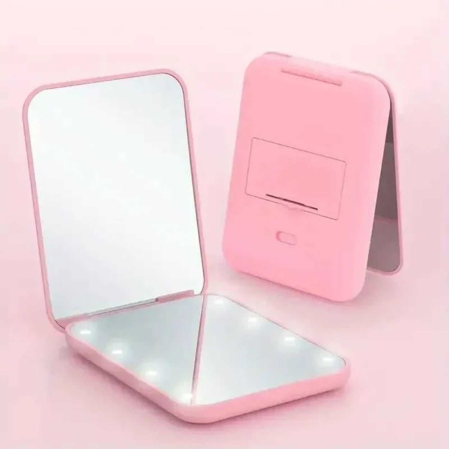 Miroir de Poche - GlowMiniMirror™ - Rose - Planète Beauté