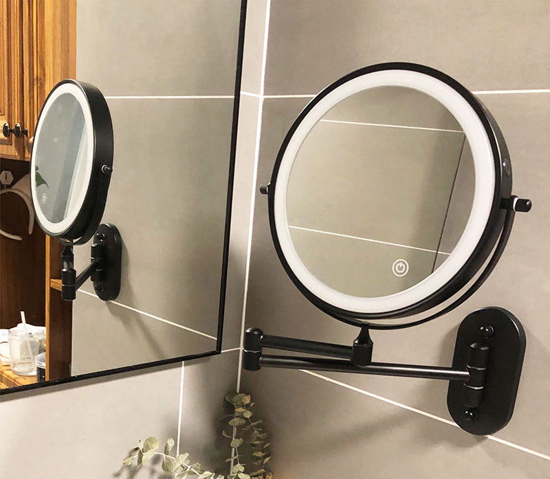 Miroir maquillage Epsilon Intelligent professionnel noir
