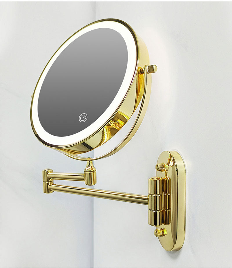 Miroir maquillage Epsilon Intelligent professionnel or