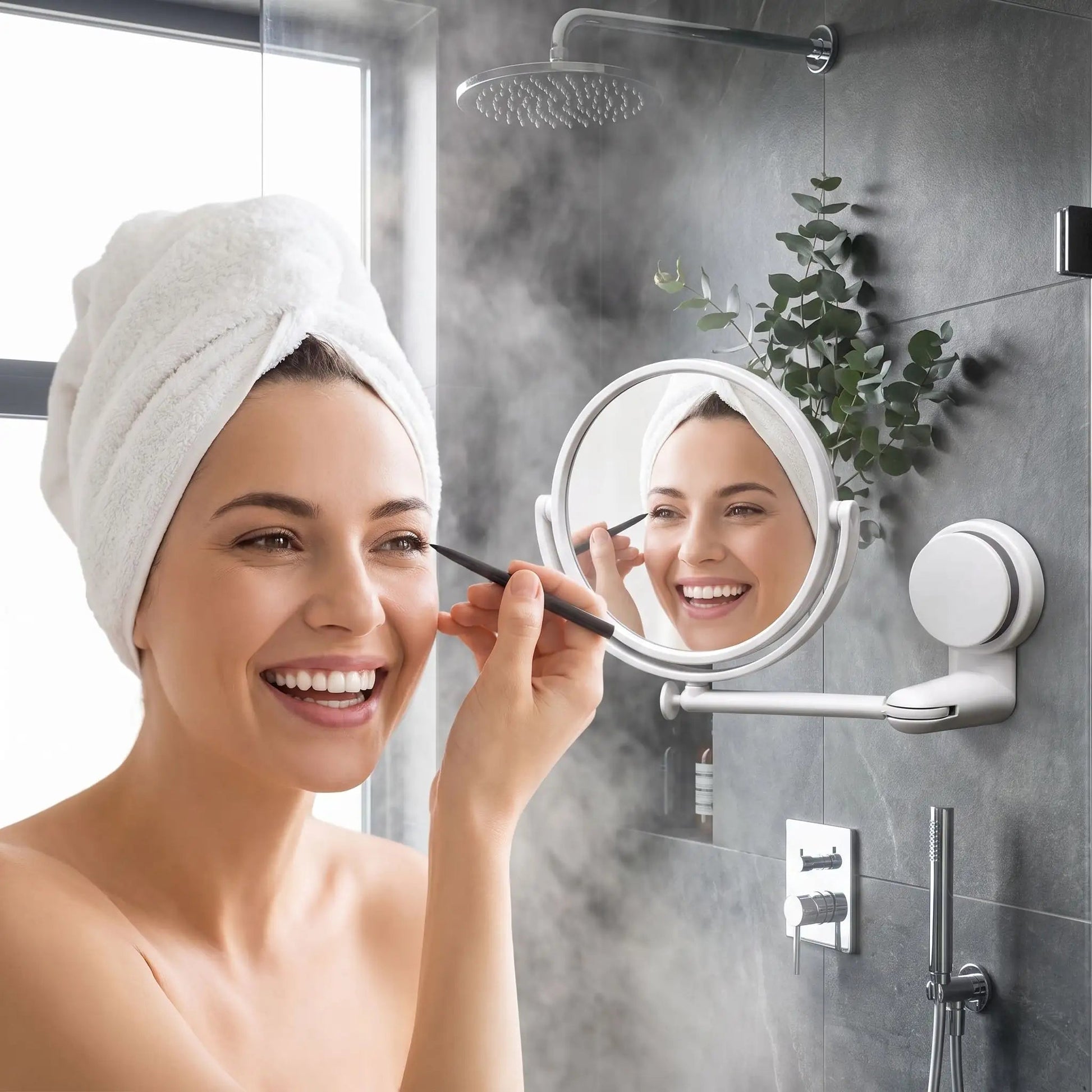 miroir pour maquillage | Alpha professionnel mural - Planète Beauté
