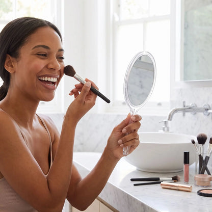parfaire beauté avec miroir grossissant Gamma professionnel 3X