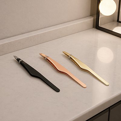 Pince à épiler gamma professionnelle outil indispensable maquillage
