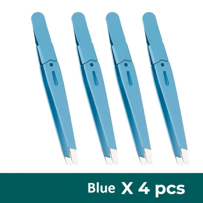 Pince à épiler  kappa professionnelle bleu