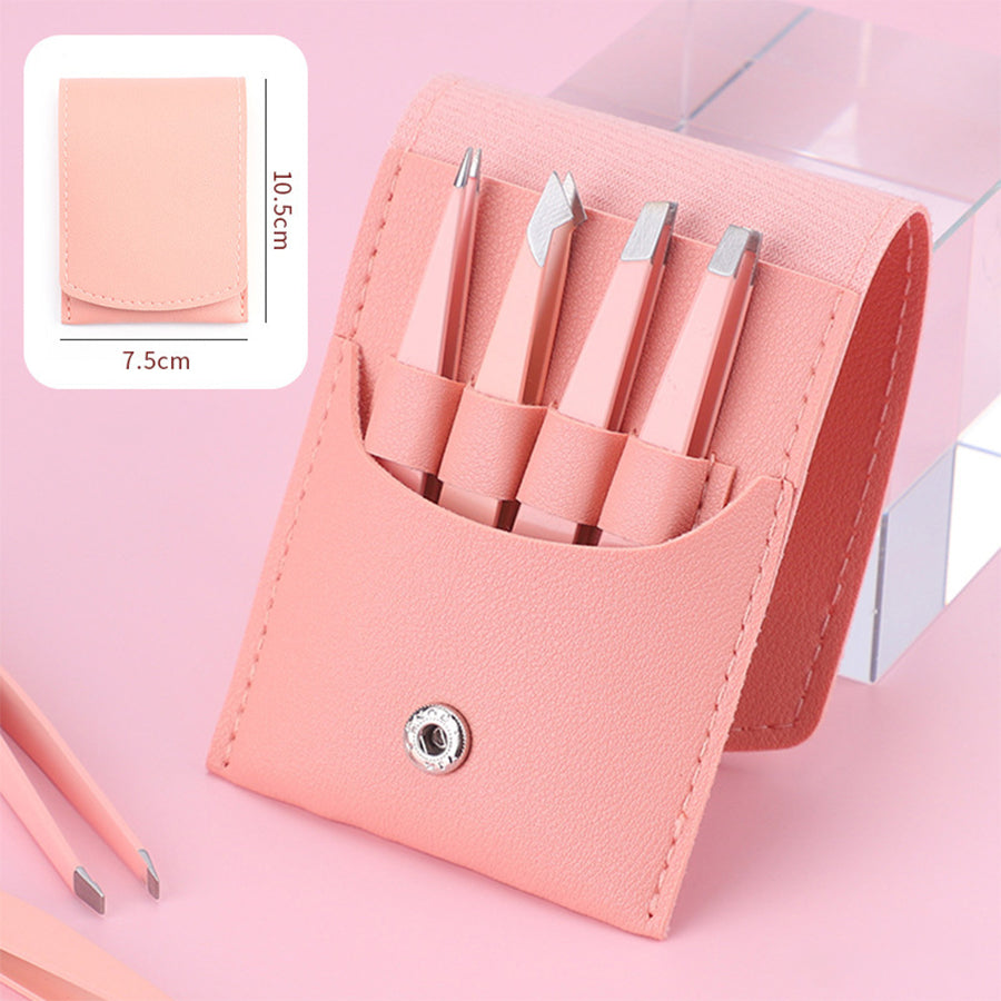 pince à épiler professionnelle alpha précision maximum rose
