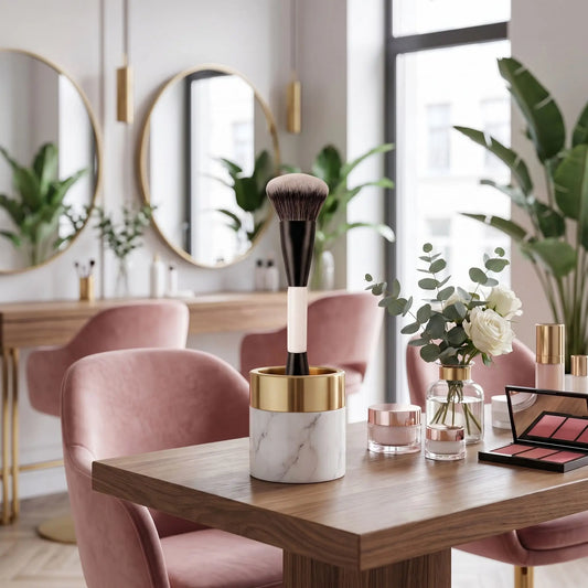 pinceau a blush Double Embout outil indispensable maquillage