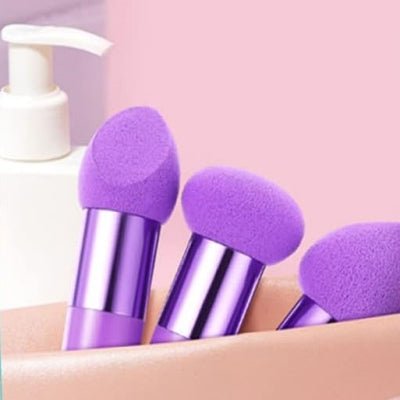 Pinceau Maquillage - PowderCosmeticBrushes™ - Mauve - Planète Beauté