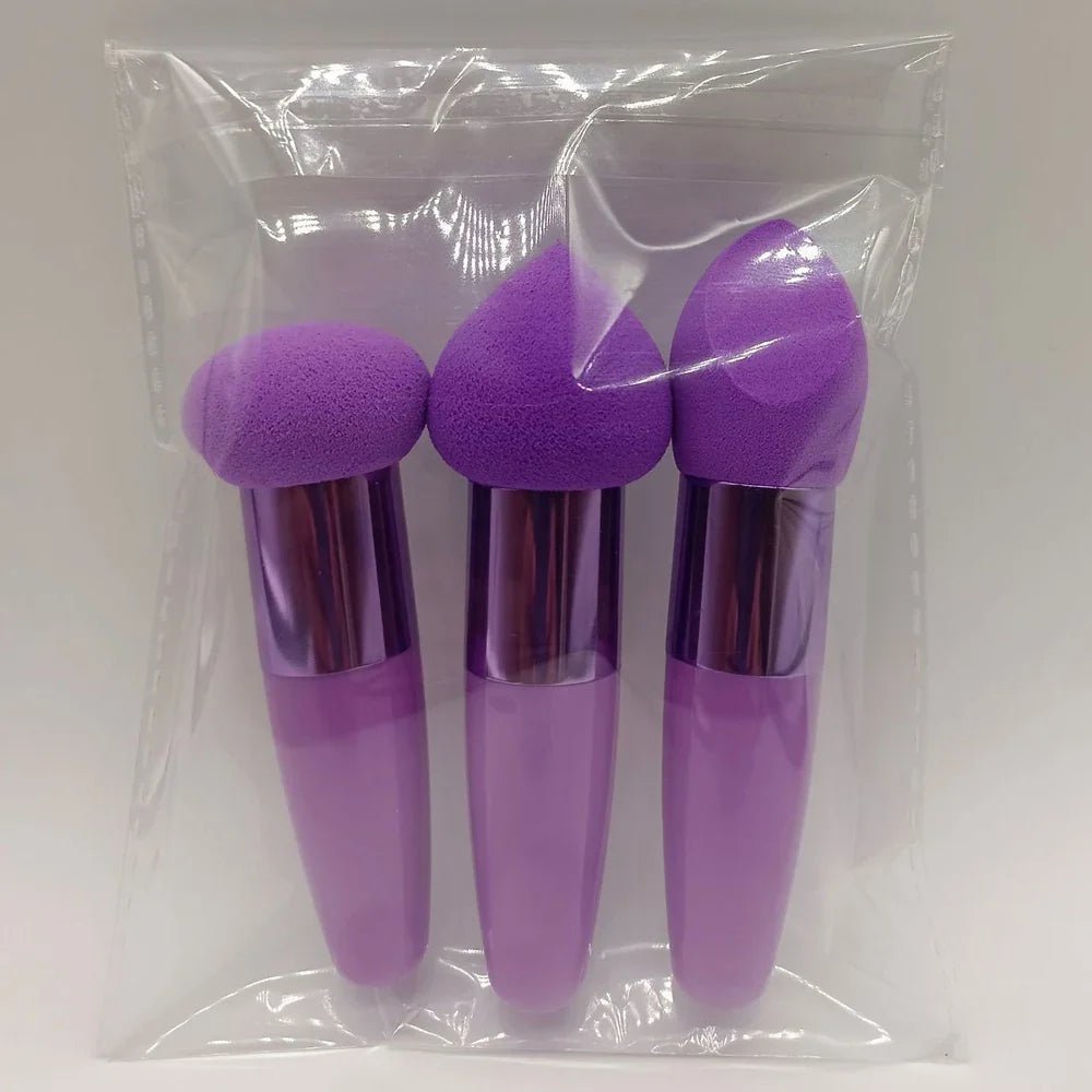 Pinceau Maquillage - PowderCosmeticBrushes™ - Mauve - Planète Beauté