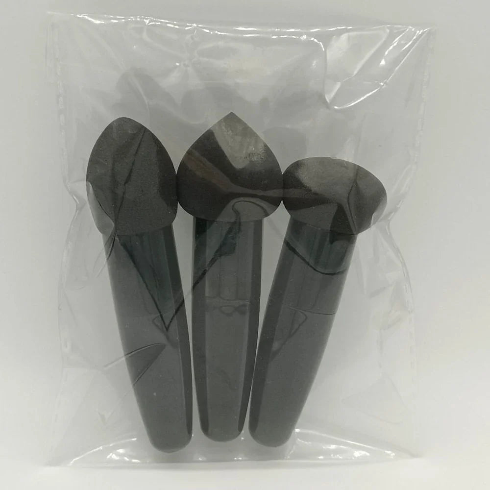 Pinceau Maquillage - PowderCosmeticBrushes™ - Noir - Planète Beauté