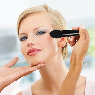 Pinceau Maquillage - PowderCosmeticBrushes™ - Noir - Planète Beauté