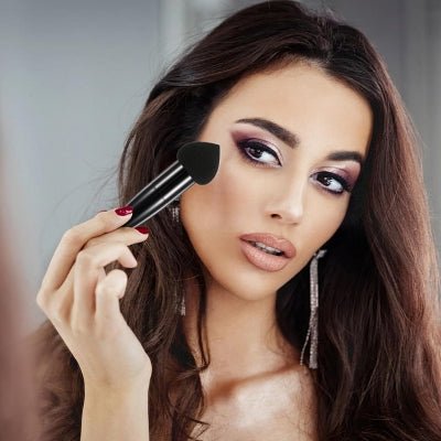 Pinceau Maquillage - PowderCosmeticBrushes™ - Noir - Planète Beauté