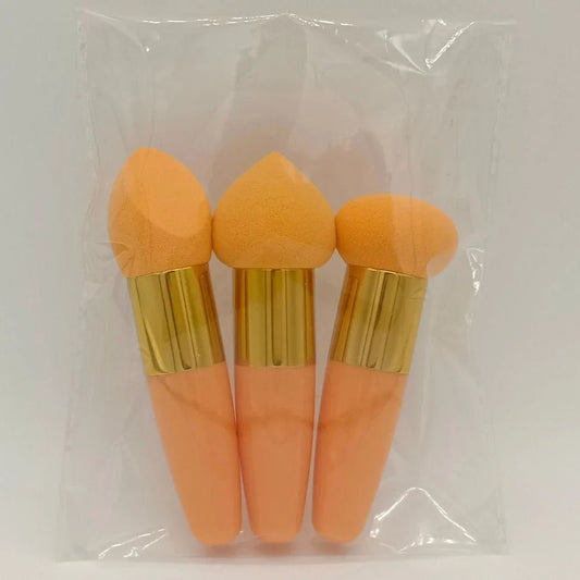 Pinceau Maquillage - PowderCosmeticBrushes™ - Orange - Planète Beauté