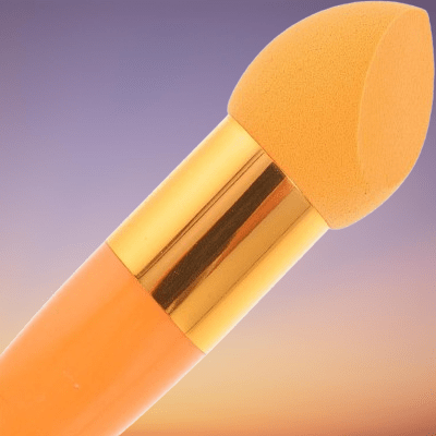Pinceau Maquillage - PowderCosmeticBrushes™ - Orange - Planète Beauté