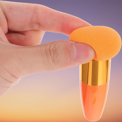 Pinceau Maquillage - PowderCosmeticBrushes™ - Orange - Planète Beauté