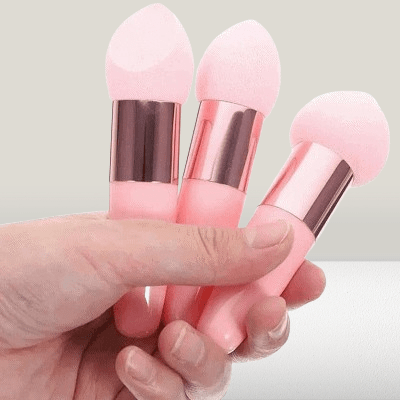 Pinceau Maquillage - PowderCosmeticBrushes™ - Rose - Planète Beauté