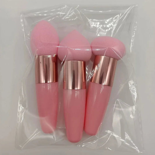 Pinceau Maquillage - PowderCosmeticBrushes™ - Rose - Planète Beauté