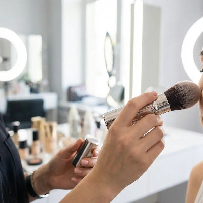 pinceau maquillage retractable alpha 
ergonomique