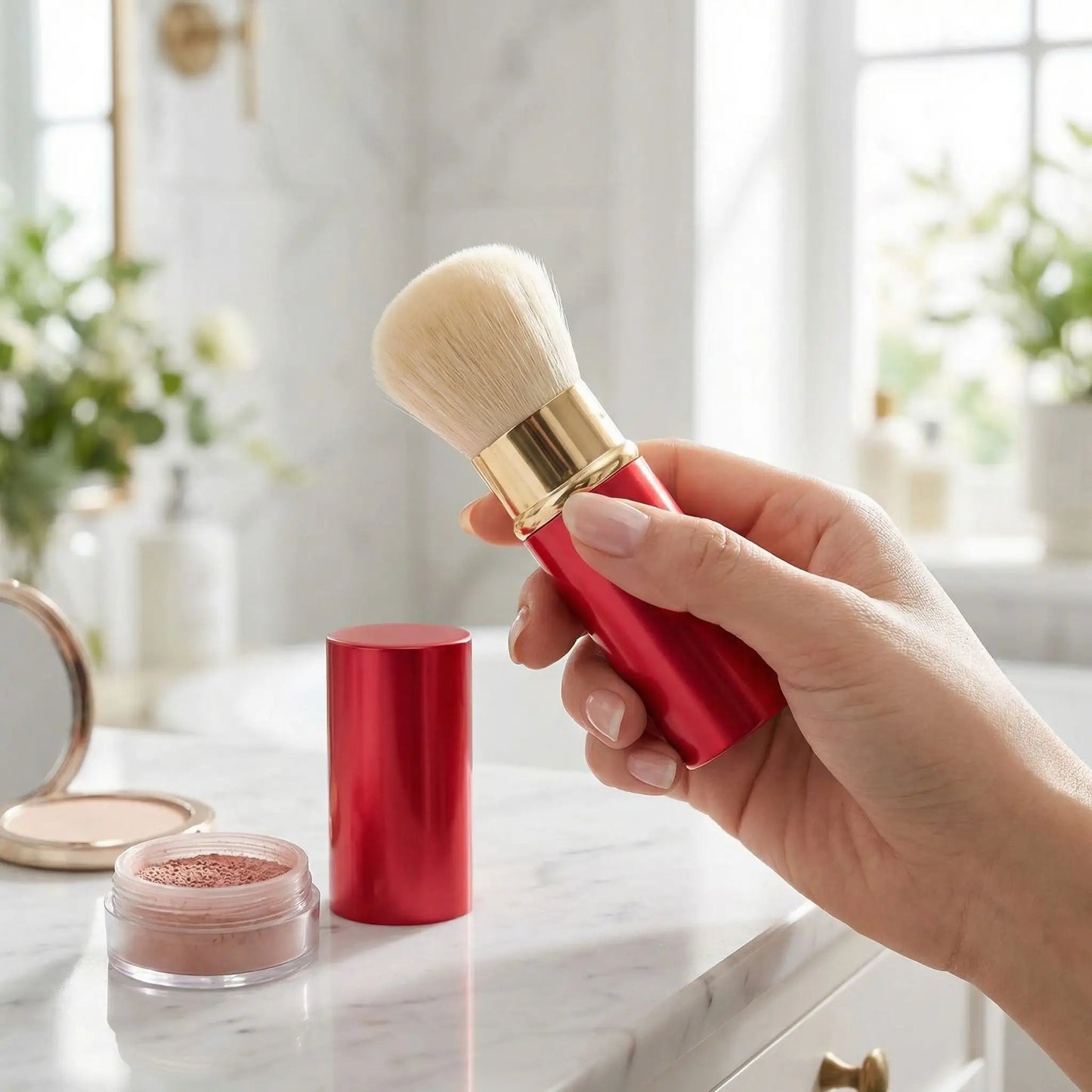 Pinceau maquillage retractable | Delta - Planète Beauté