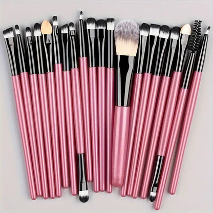pinceaux maquillage delta professionnel rose