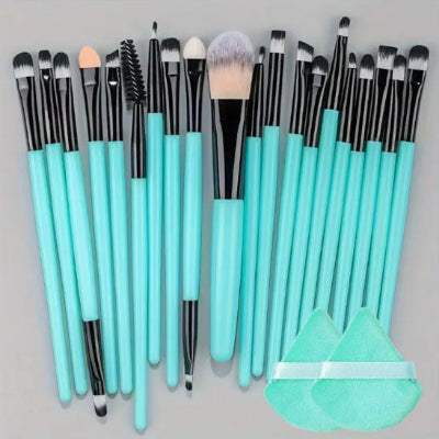 pinceaux maquillage gamma professionnel vert