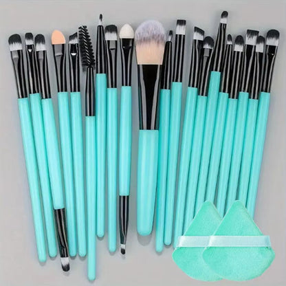 pinceaux maquillage gamma professionnel vert