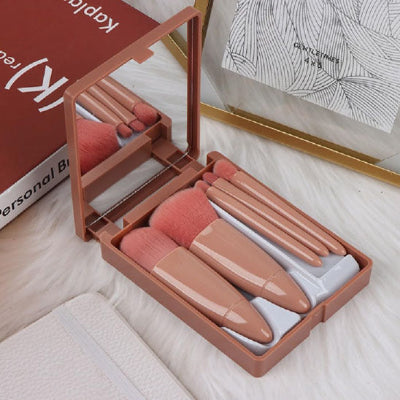 pinceaux maquillage kappa professionnel dans étui protection