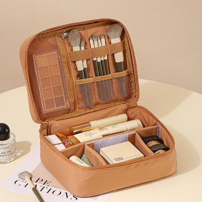 trousse à maquillage alpha professionnel  brun