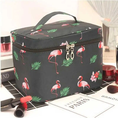Trousse maquillage gamma professionnel noir flamingo