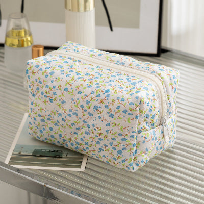 Trousse maquillage Nu professionnel bleu