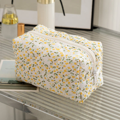 Trousse maquillage Nu professionnel jaune