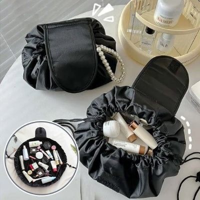 trousse maquillage Pi Professionnel fermé avec cordons et rabat