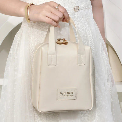 trousse maquillage Rho Professionnel beige
