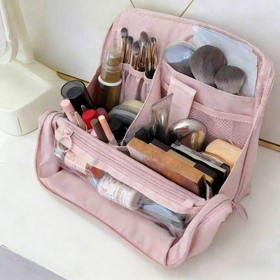 trousses de maquillage gamma professionnel rose